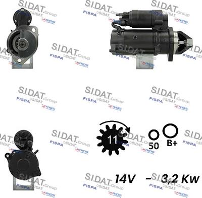 Fispa S12ML0667A2 - Démarreur cwaw.fr