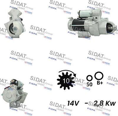 Fispa S12NK0500A2 - Démarreur cwaw.fr