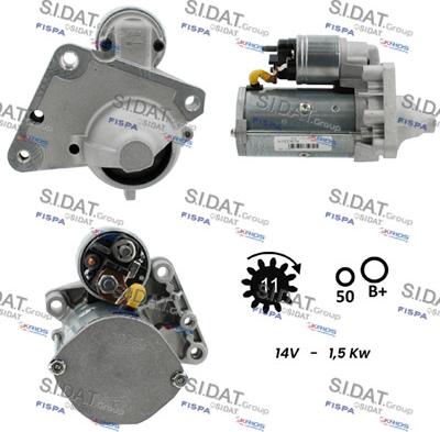 Fispa S12VA0014 - Démarreur cwaw.fr