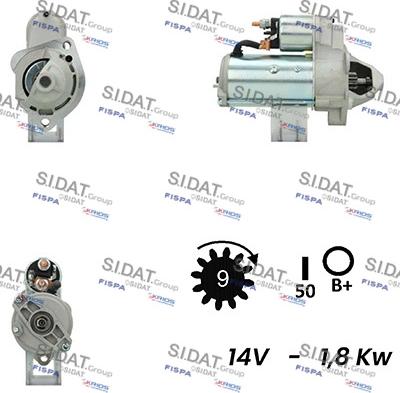 Fispa S12VA0026A2 - Démarreur cwaw.fr