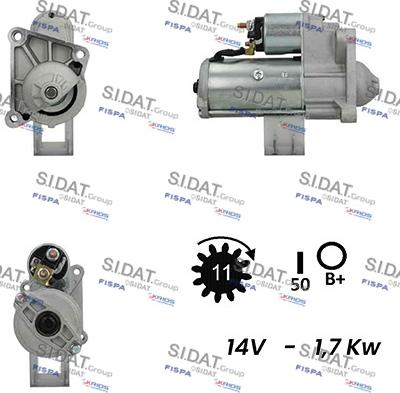 Fispa S12VA0279A2 - Démarreur cwaw.fr