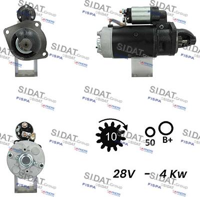 Fispa S24BH0099A2 - Démarreur cwaw.fr