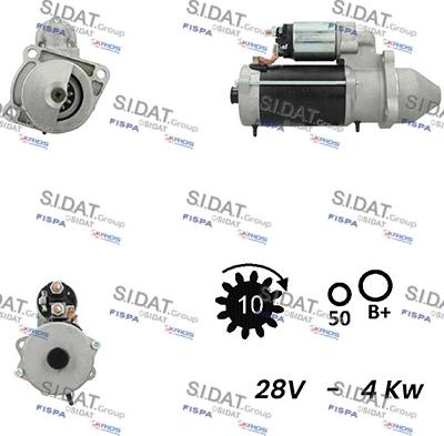 Fispa S24BH0063A2 - Démarreur cwaw.fr