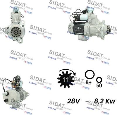 Fispa S24DR0091A2 - Démarreur cwaw.fr