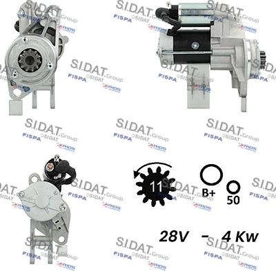 Fispa S24HT0027A2 - Démarreur cwaw.fr