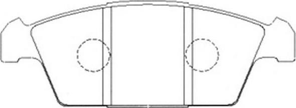 FIT FP9199 - Kit de plaquettes de frein, frein à disque cwaw.fr