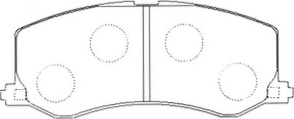 FIT FP9201 - Kit de plaquettes de frein, frein à disque cwaw.fr