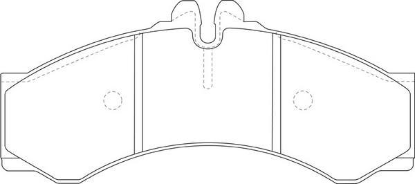 FIT FP0949 - Kit de plaquettes de frein, frein à disque cwaw.fr