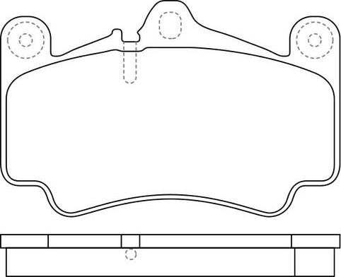 FIT FP0916 - Kit de plaquettes de frein, frein à disque cwaw.fr