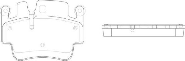 FIT FP0917 - Kit de plaquettes de frein, frein à disque cwaw.fr