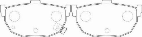 FIT FP0464 - Kit de plaquettes de frein, frein à disque cwaw.fr