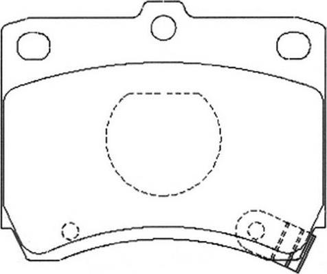 FIT FP0402 - Kit de plaquettes de frein, frein à disque cwaw.fr