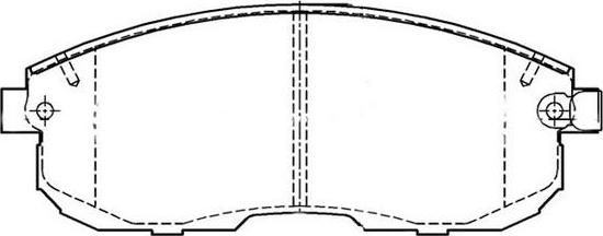 FIT FP0430 - Kit de plaquettes de frein, frein à disque cwaw.fr