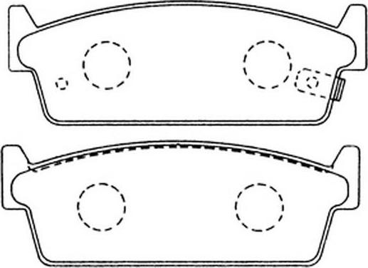 BENDIX 572153 - Kit de plaquettes de frein, frein à disque cwaw.fr