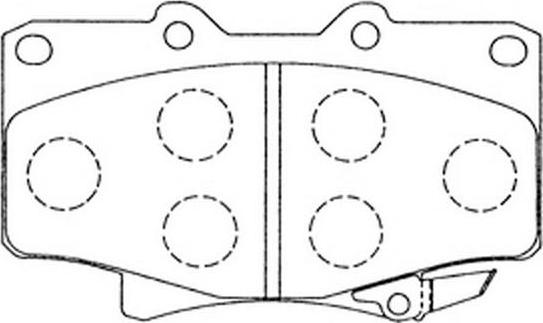 FIT FP0502 - Kit de plaquettes de frein, frein à disque cwaw.fr