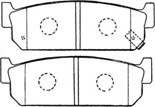 Maxgear 19-1379 - Kit de plaquettes de frein, frein à disque cwaw.fr