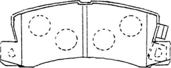 FIT FP0685 - Kit de plaquettes de frein, frein à disque cwaw.fr