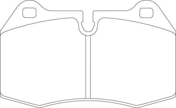 FIT FP0639 - Kit de plaquettes de frein, frein à disque cwaw.fr