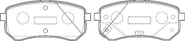 FIT FP0004 - Kit de plaquettes de frein, frein à disque cwaw.fr