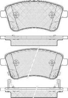 FIT FP0005 - Kit de plaquettes de frein, frein à disque cwaw.fr