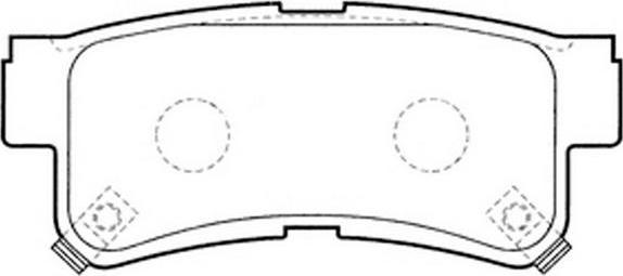 FIT FP0006 - Kit de plaquettes de frein, frein à disque cwaw.fr