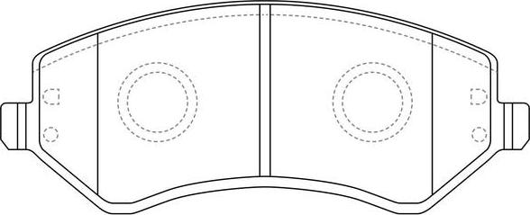 FIT FP0856 - Kit de plaquettes de frein, frein à disque cwaw.fr