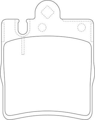 FIT FP0873 - Kit de plaquettes de frein, frein à disque cwaw.fr