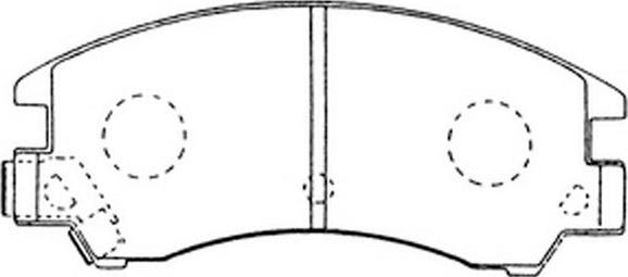 FIT FP0311 - Kit de plaquettes de frein, frein à disque cwaw.fr