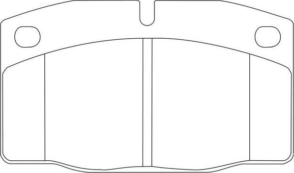 FIT FP0378 - Kit de plaquettes de frein, frein à disque cwaw.fr