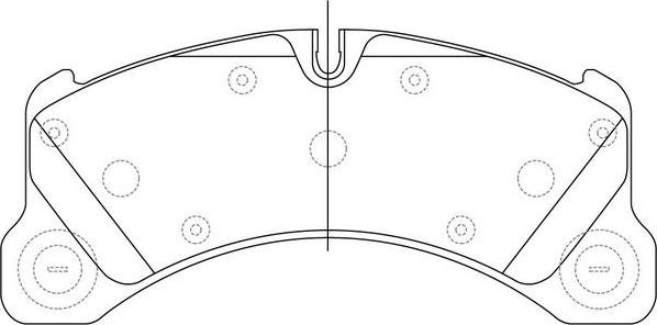 FIT FP1452 - Kit de plaquettes de frein, frein à disque cwaw.fr