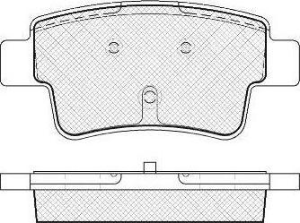 FIT FP1537 - Kit de plaquettes de frein, frein à disque cwaw.fr