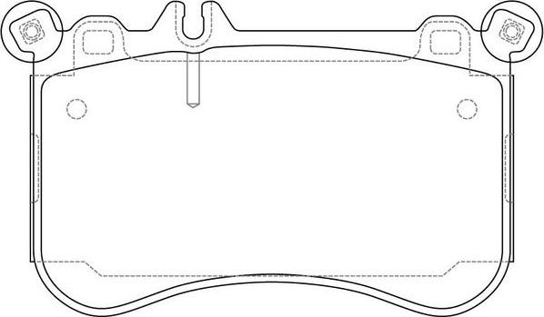 FIT FP1634 - Kit de plaquettes de frein, frein à disque cwaw.fr