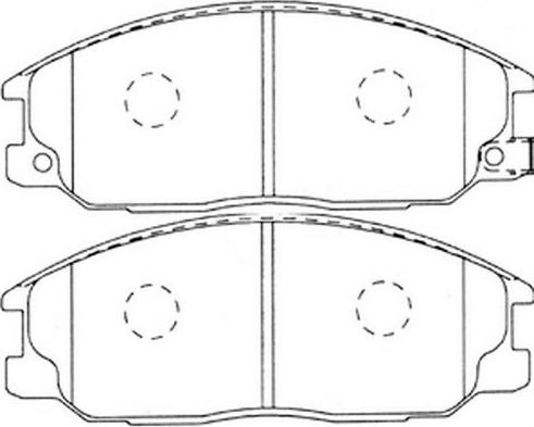 FIT FP1013 - Kit de plaquettes de frein, frein à disque cwaw.fr