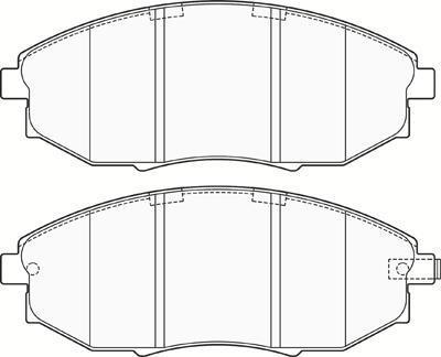 FIT FP1031 - Kit de plaquettes de frein, frein à disque cwaw.fr