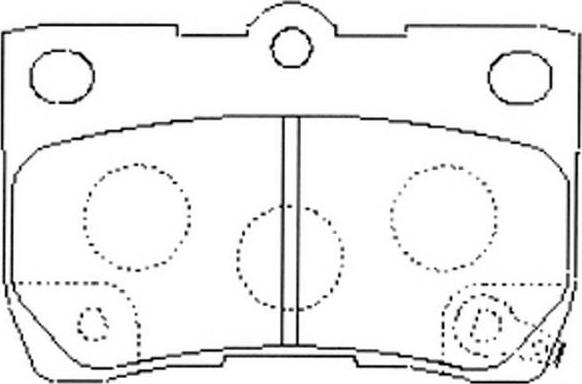 FIT FP1113 - Kit de plaquettes de frein, frein à disque cwaw.fr