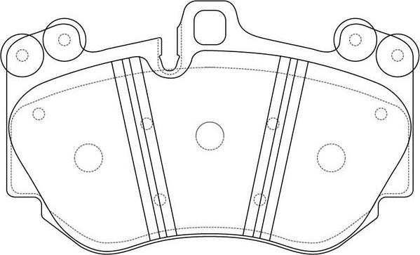 FIT FP1130 - Kit de plaquettes de frein, frein à disque cwaw.fr