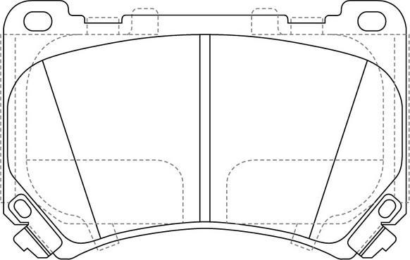 FIT FP1396 - Kit de plaquettes de frein, frein à disque cwaw.fr