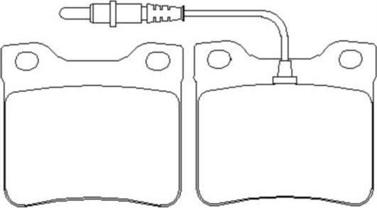 Pagid 8DB 355 007-491 - Kit de plaquettes de frein, frein à disque cwaw.fr