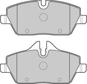 FIT FP1308 - Kit de plaquettes de frein, frein à disque cwaw.fr