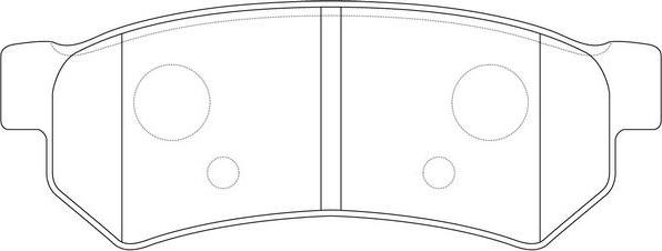 FIT FP1315 - Kit de plaquettes de frein, frein à disque cwaw.fr