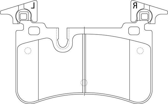 FIT FP1373 - Kit de plaquettes de frein, frein à disque cwaw.fr