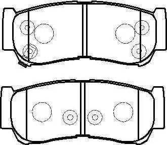 JP Group 3563700719 - Kit de plaquettes de frein, frein à disque cwaw.fr