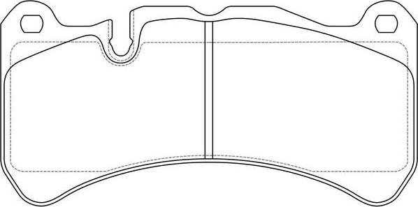 FIT FP1245 - Kit de plaquettes de frein, frein à disque cwaw.fr