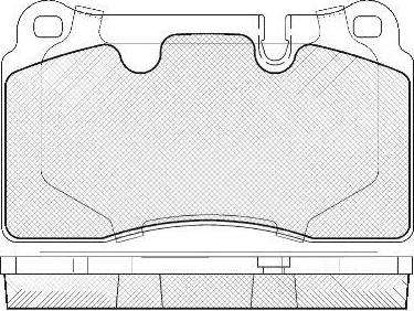 FIT FP1263 - Kit de plaquettes de frein, frein à disque cwaw.fr