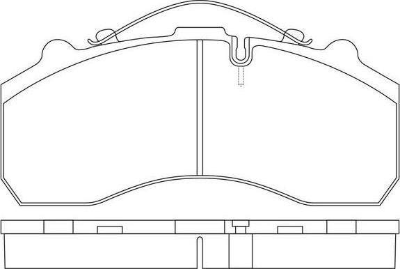 FIT FP1203 - Kit de plaquettes de frein, frein à disque cwaw.fr