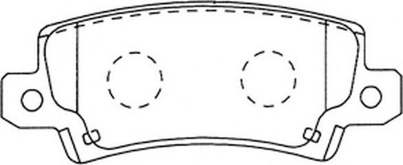 FIT FP1216 - Kit de plaquettes de frein, frein à disque cwaw.fr