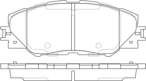 FIT FP1211 - Kit de plaquettes de frein, frein à disque cwaw.fr