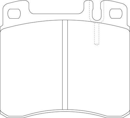 FIT FP1234 - Kit de plaquettes de frein, frein à disque cwaw.fr