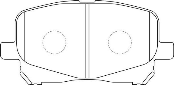 FIT FP1227 - Kit de plaquettes de frein, frein à disque cwaw.fr