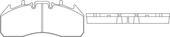 FIT FP3355 - Kit de plaquettes de frein, frein à disque cwaw.fr